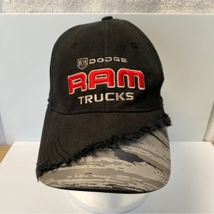 Dodge Ram Trucks Trucker Hat Adjustable Black with Red 2008 Truck photo